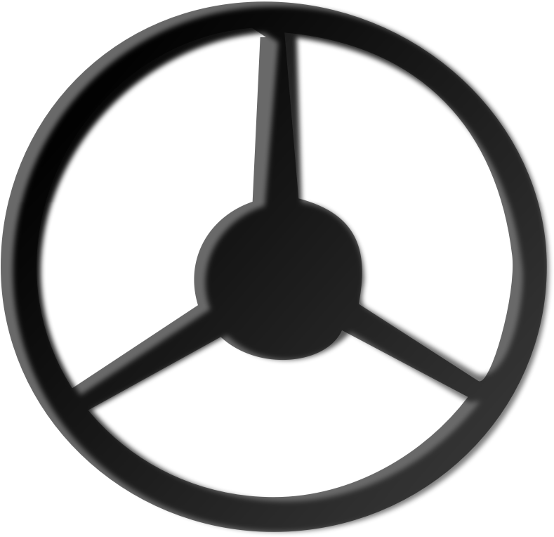 Steering Wheel Clipart - Steering Wheel Clipart Png Transparent Png (600x600), Png Download