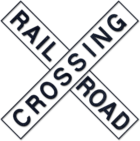 Rail Road Crossing Clipart Clipart Panda - Vertical Angles Real Life Examples - Png Download (600x600), Png Download