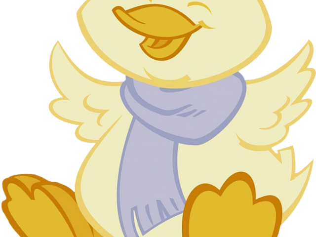 Easter Clipart Duck - Cartoon - Png Download (640x480), Png Download