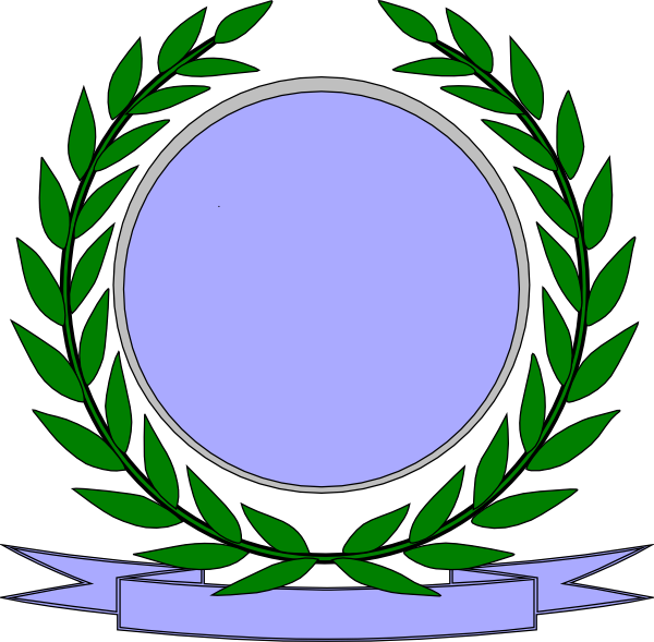 How To Set Use Anniversary Olive Wreath Svg Vector Clipart (600x589), Png Download