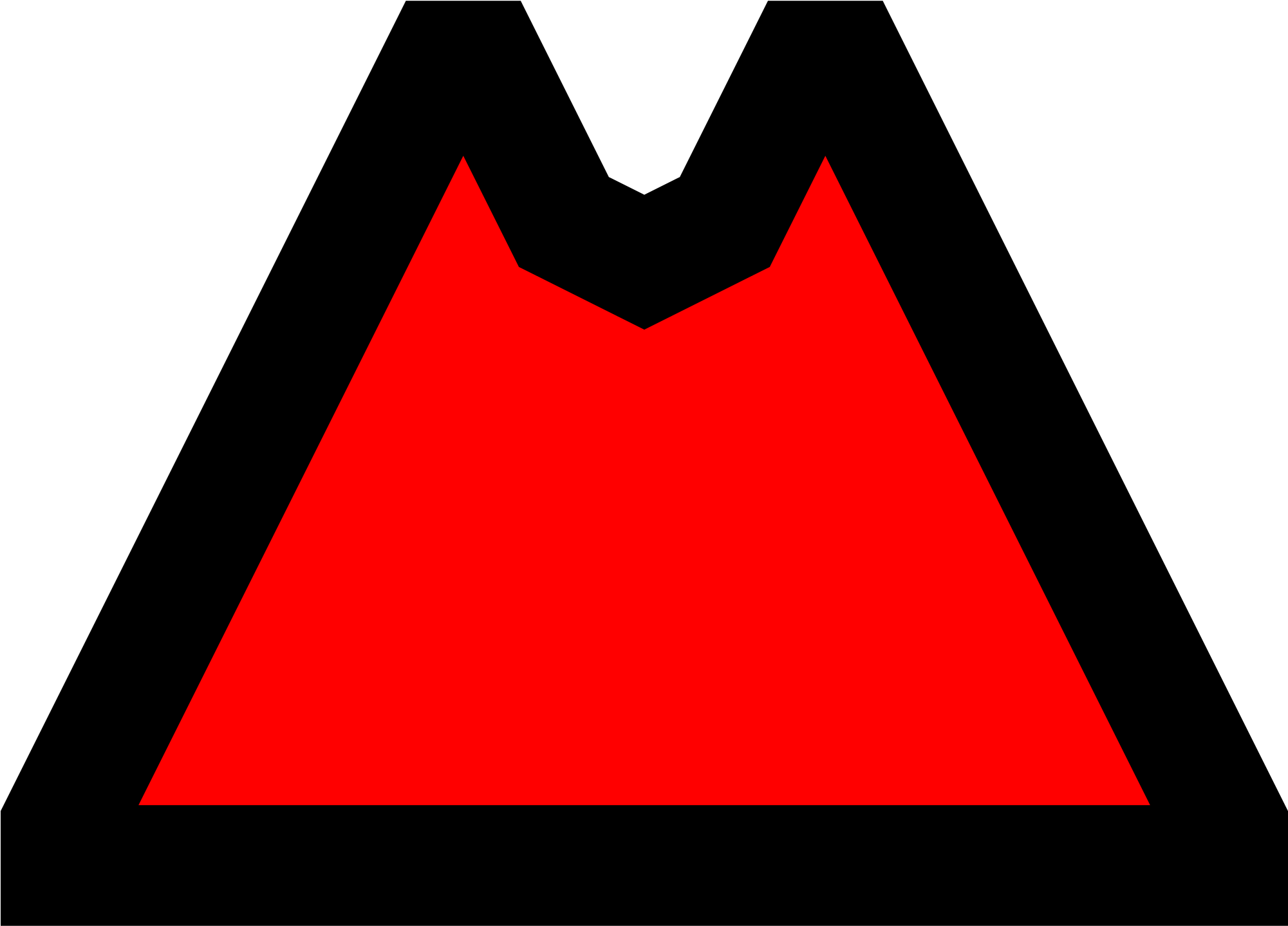 Vector Royalty Free Library File Red X Svg Wikimedia - Scalable Vector Graphics Clipart (2000x2000), Png Download