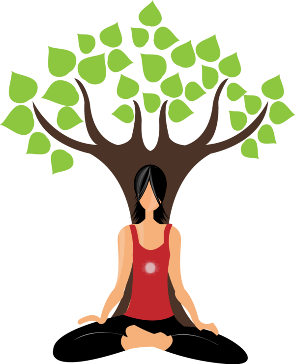 Family Clipart Yoga - Illustration Yoga - Png Download (600x740), Png Download