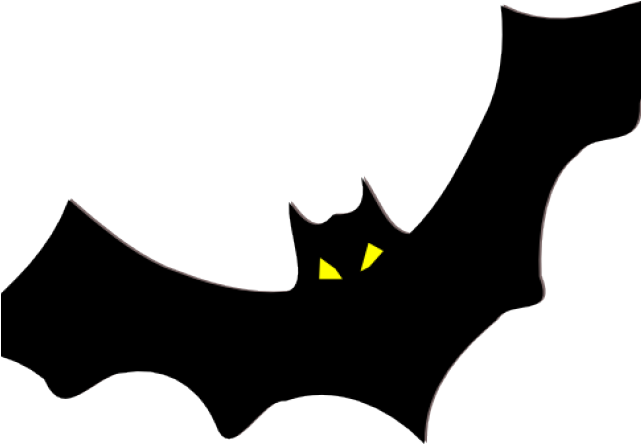 Happy Halloween Bat Clipart (640x480), Png Download