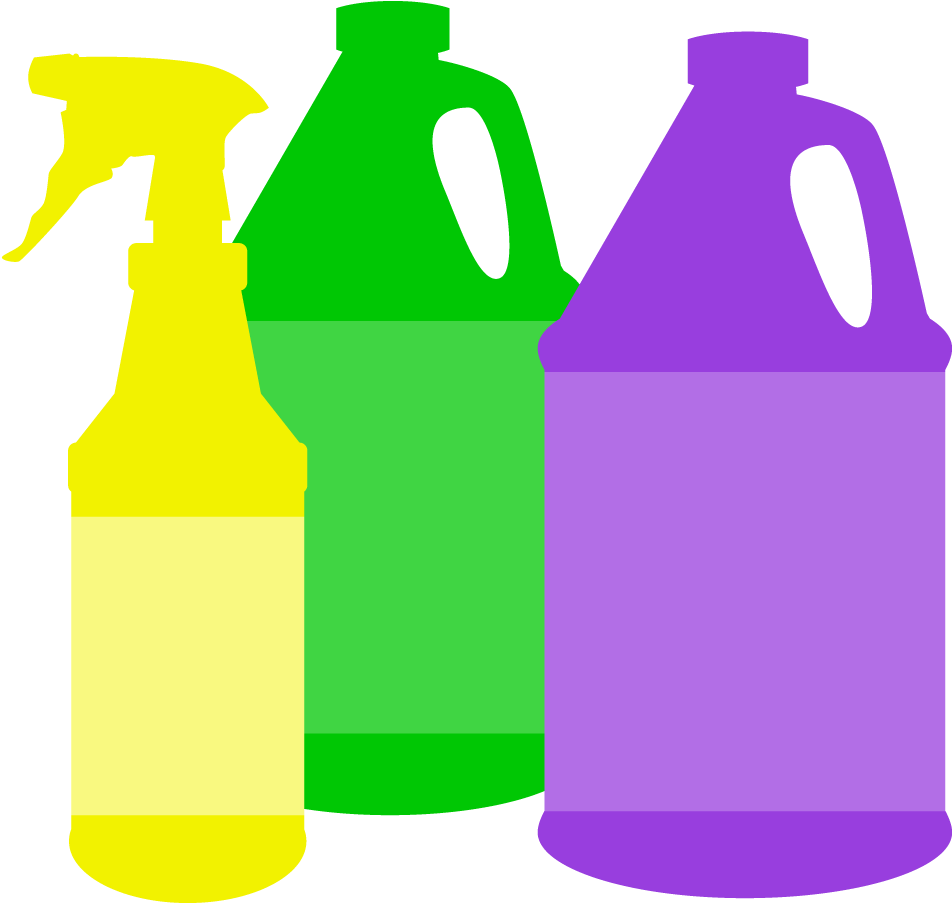 Download Collection Of Cleaning - Cleaning Supplies Clipart Transparent