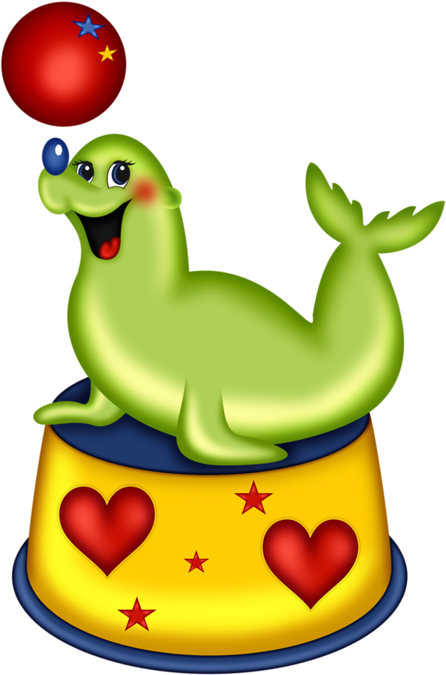 Pps Seal - Circus Clipart (707x1024), Png Download