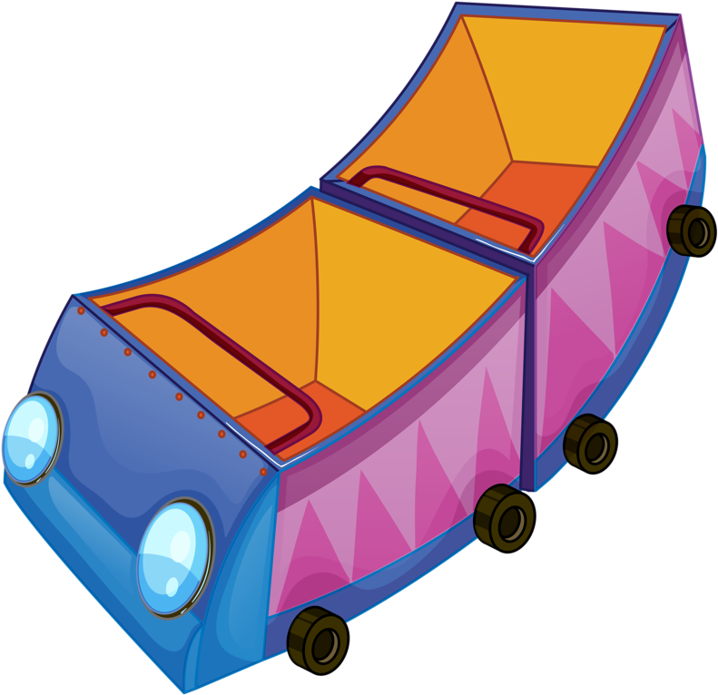 Brinquedo De Parque Clipart Boy, Scrapbook Images, - Roller Coaster - Png Download (800x771), Png Download