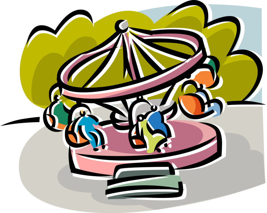 Png Free Midway Ride Image Illustration - Long Island Clipart (879x700), Png Download