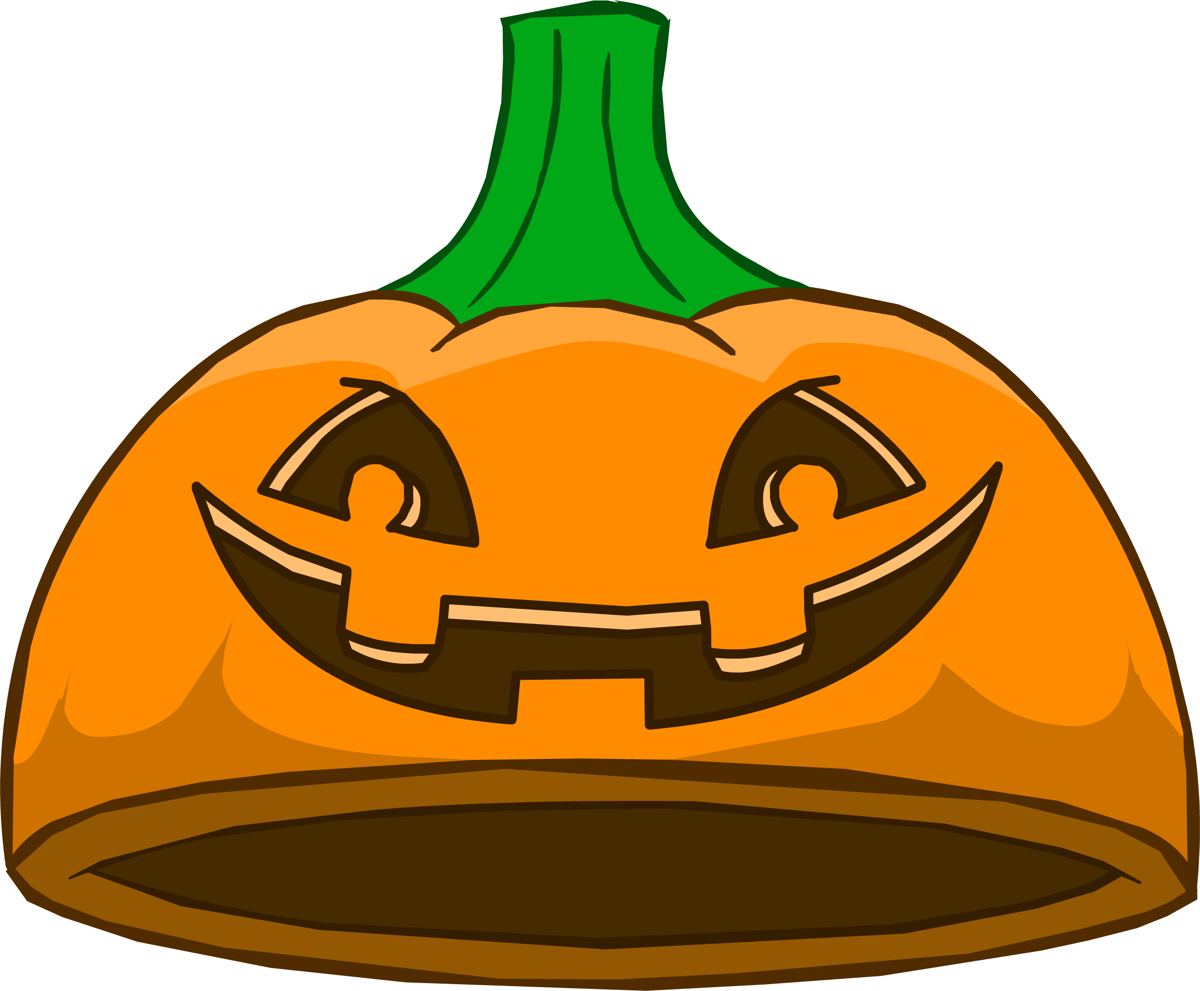 Chef Hat With Pumpkin Clipart Cowboy - Pumpkin Hat Png Transparent Png (2456x2028), Png Download