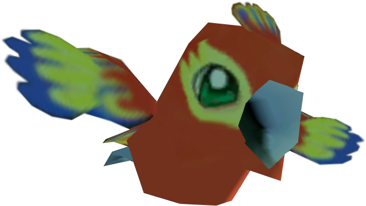 Parrot Clipart Tail - Sonic Adventure 2 Animals Bear - Png Download (804x804), Png Download