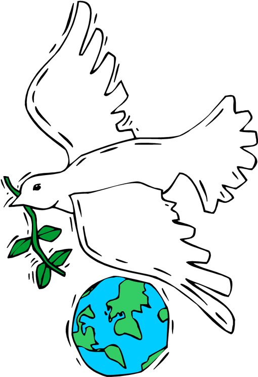 Peace Clipart Social Justice - Let There Be Peace Journal - Png Download (521x750), Png Download