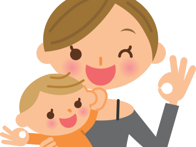 Mothers Day Clipart Nice Person - Mother Cartoon - Png Download (640x480), Png Download