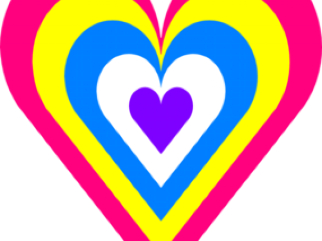 Heart Clipart Clipart Colorful Heart - Colorful Hearts Clip Art - Png Download (640x480), Png Download