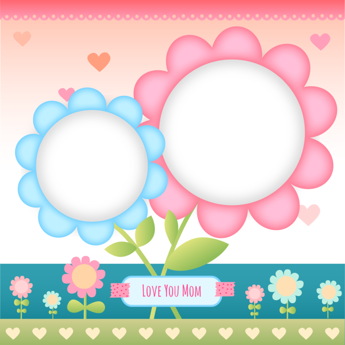 Mother's Day Transparent Frame Clipart (700x700), Png Download