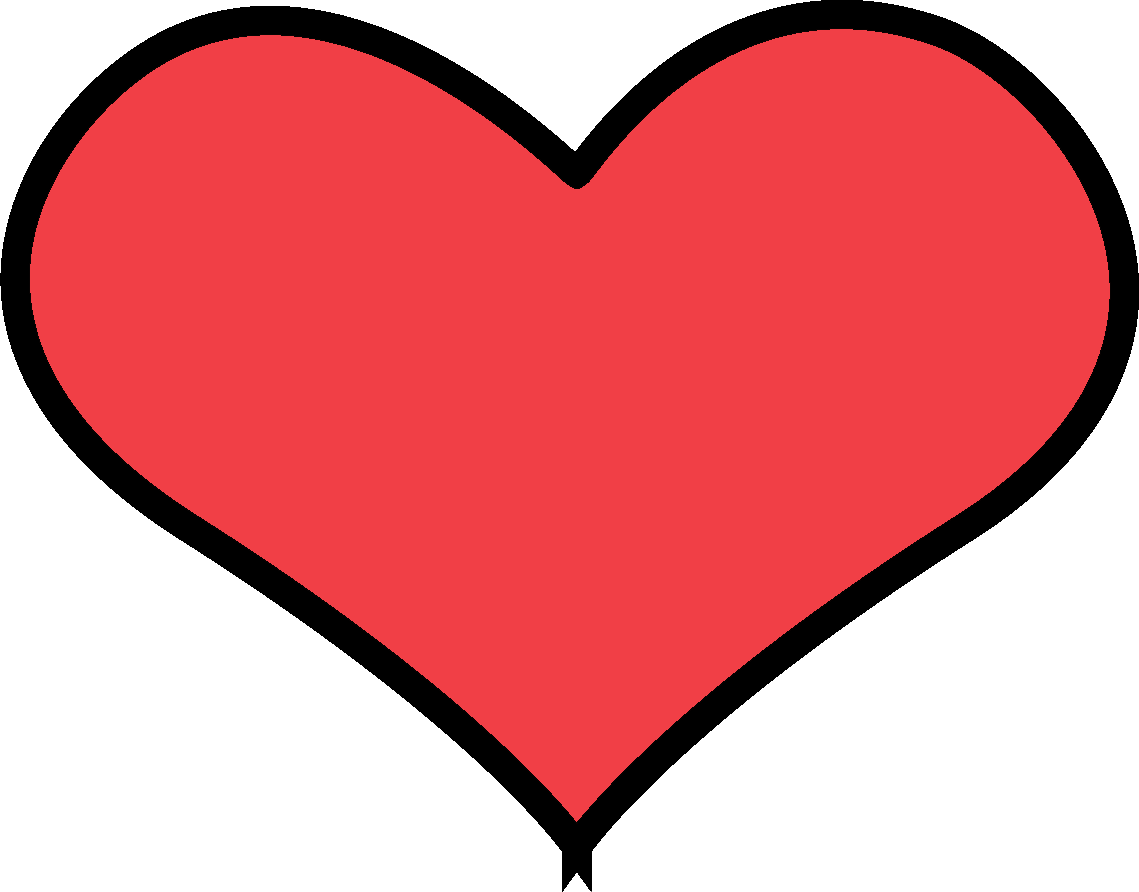 Mother's Day Writing Freebie - Heart Vector Png Clipart (1139x892), Png Download