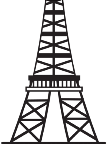Drawn Eiffel Tower Amazing - Drawing Eiffel Tower Clip Art - Png Download (640x480), Png Download