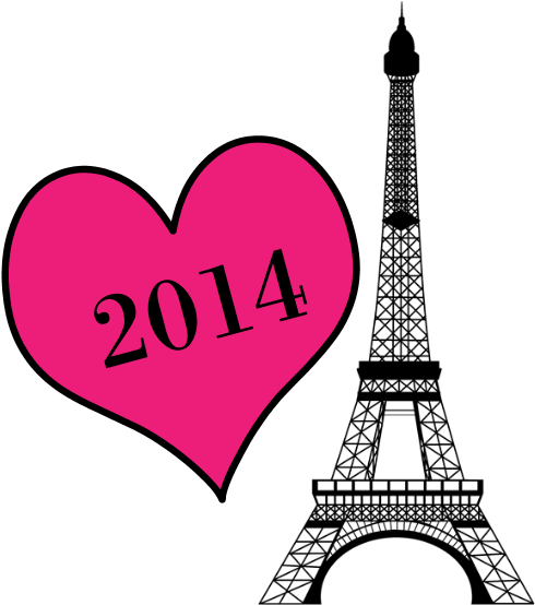 Eiffel Tower Personalizable Necklace - Merry Christmas Eiffel Tower Ornament (round) Clipart (700x700), Png Download