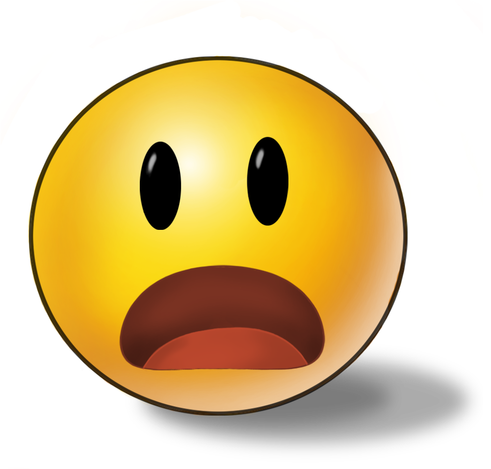 Blue Eyes Shock Surprised Eye Free Pnglogocoloring - Shocking Emoji Png Clipart (1000x1000), Png Download