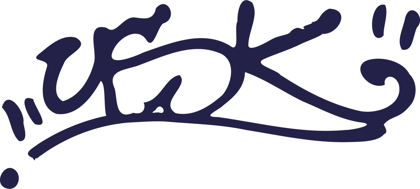 Graffiti Tattoo Tag Art Drawing - Graffiti Tags Clipart (1661x750), Png Download