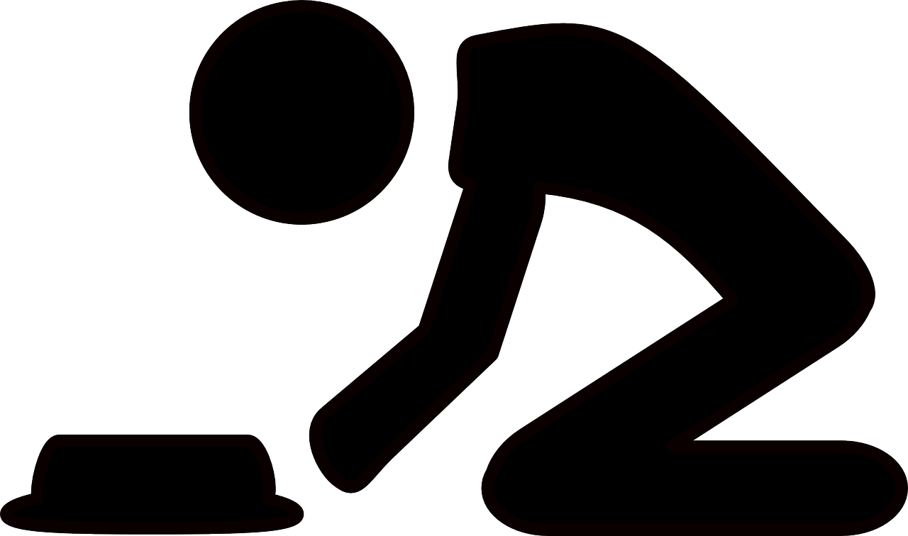 Prayer Kneeling Silhouette Document Forgiveness - Person Kneeling Clipart - Png Download (1268x750), Png Download