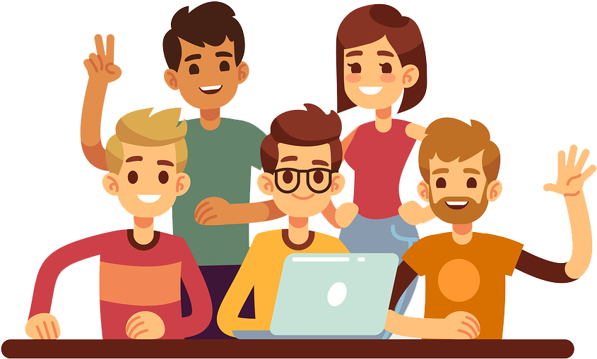 It All Started With A Conversation With A Group Of Clipart (900x675), Png Download