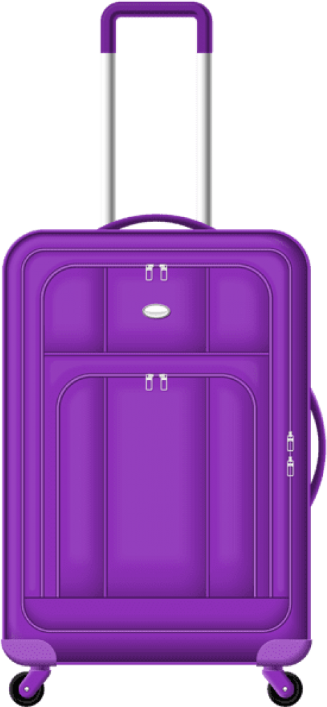Free Png Download Purple Travel Bag Clipart Png Photo Transparent Png (480x1025), Png Download