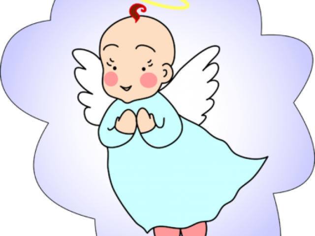 Baby Clipart Angel - Png Download (640x480), Png Download