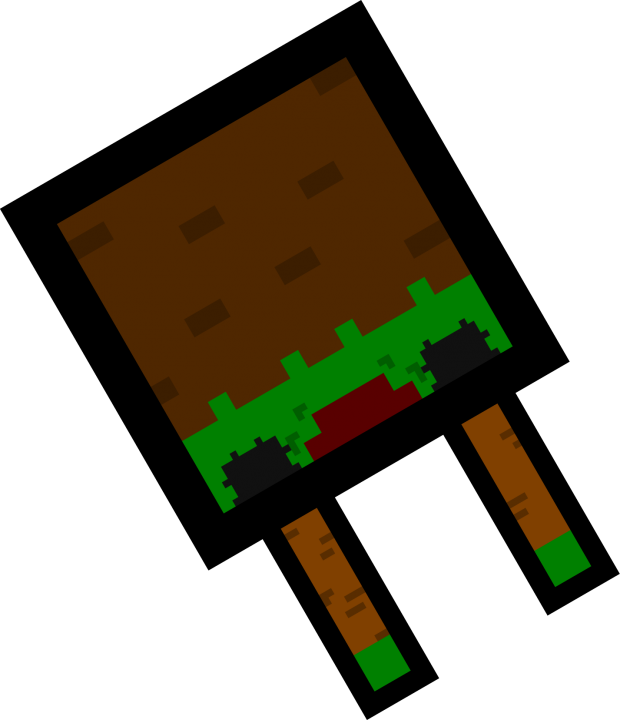 Sprite - Zombie Clipart (620x720), Png Download