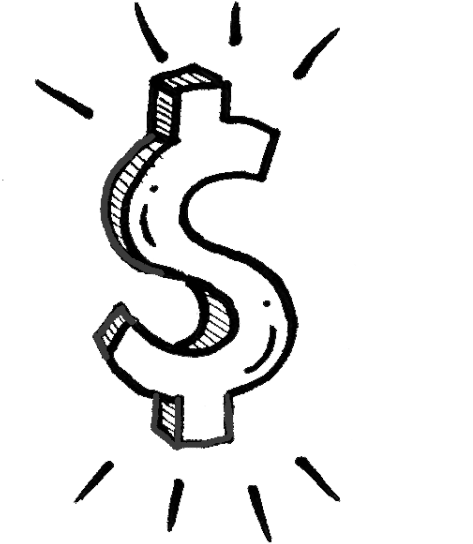 Dollar Sign Drawing Png Clipart (600x600), Png Download