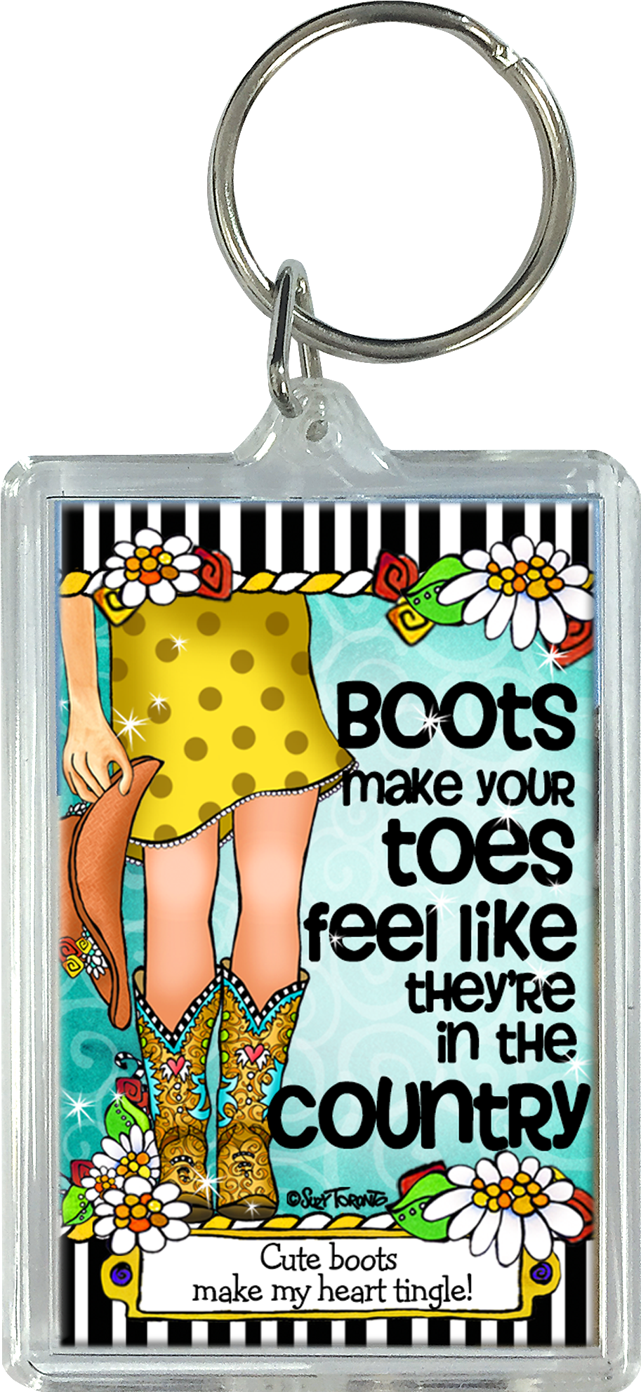 Boots Make Your Toes Feel Like They're In The Country Clipart (1002x2075), Png Download