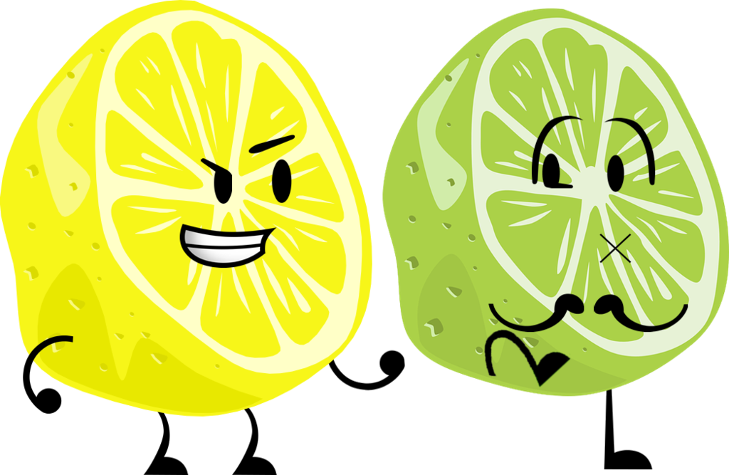 Survival Island Lemon And Lime By Greatjobguys Clipart (1024x667), Png Download