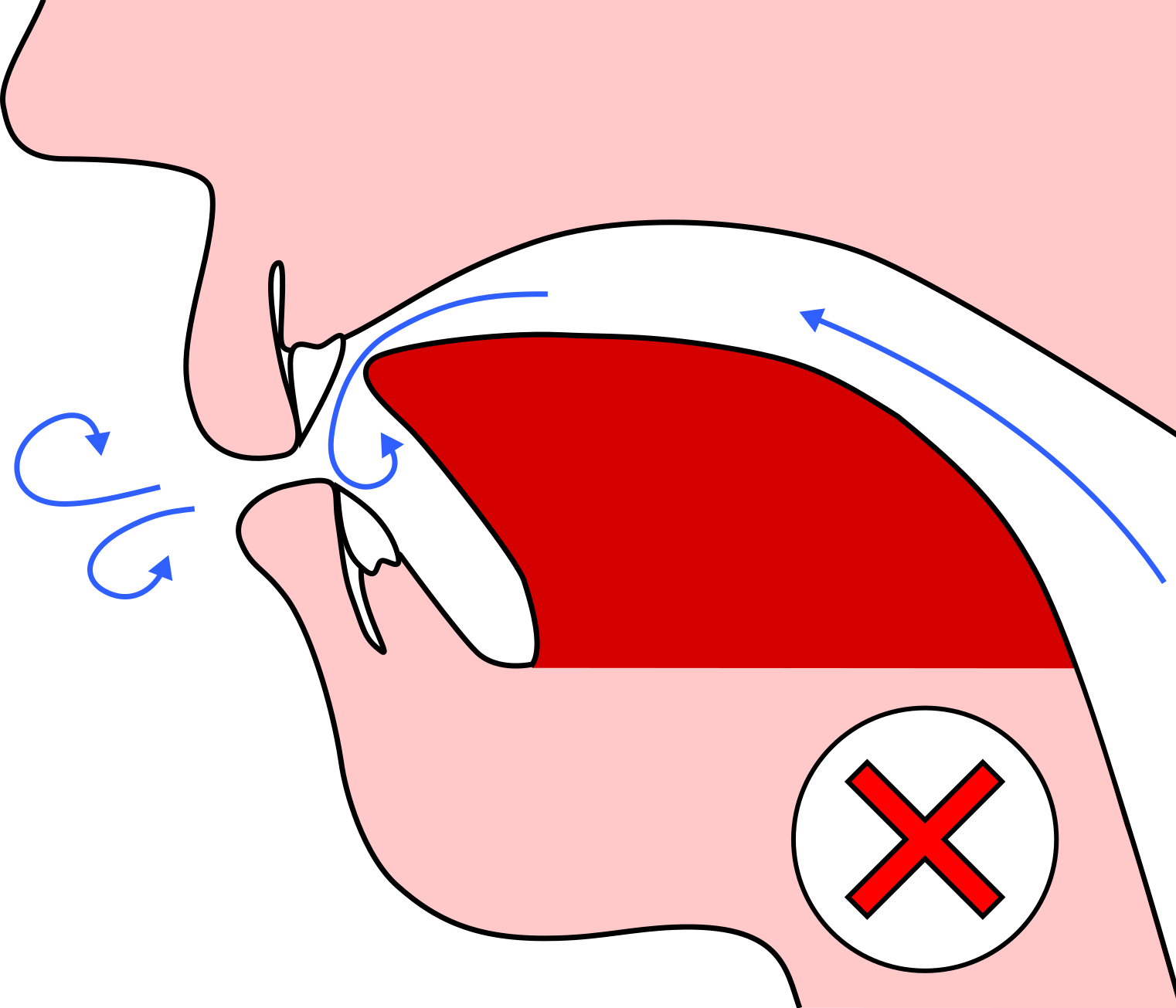 Tongue Too Close To Teeth Clipart (1522x1305), Png Download