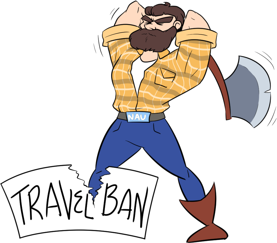 About 150 Nau Faculty Oppose Trump's Immigration Ban Clipart (1000x1000), Png Download