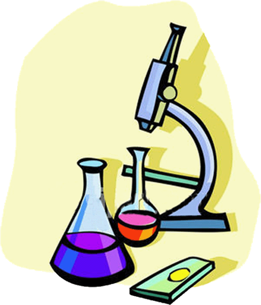 Science Clipart Microscope - Png Download (514x600), Png Download