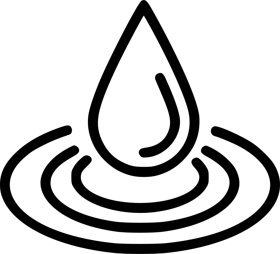 Drop Water Liquid Comments Clipart (980x890), Png Download