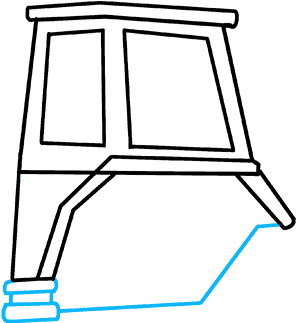 How To Draw Tractor Clipart (680x678), Png Download