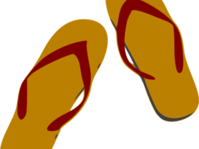Sandal Clipart Flip Flop - Png Download (640x480), Png Download