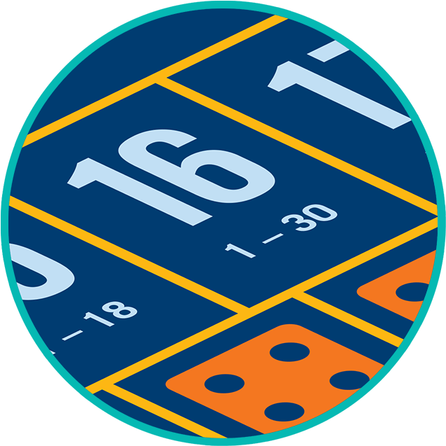 Close Up Of The “16” Total Bet Box With The Payout Clipart (637x637), Png Download