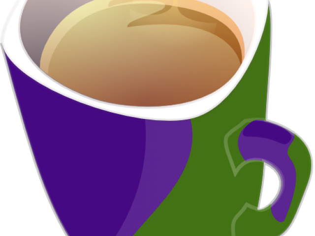 Cup Clipart Green Coffee - Png Download (640x480), Png Download
