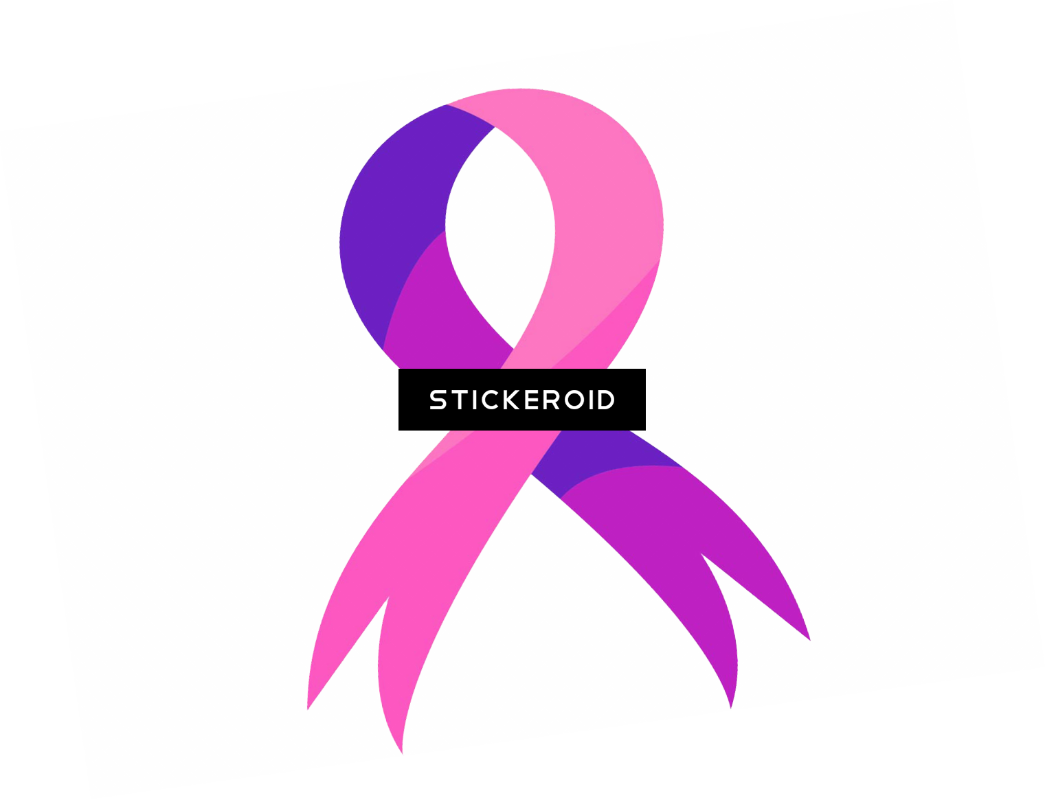 Breast Cancer Ribbon Clipart (1521x1165), Png Download