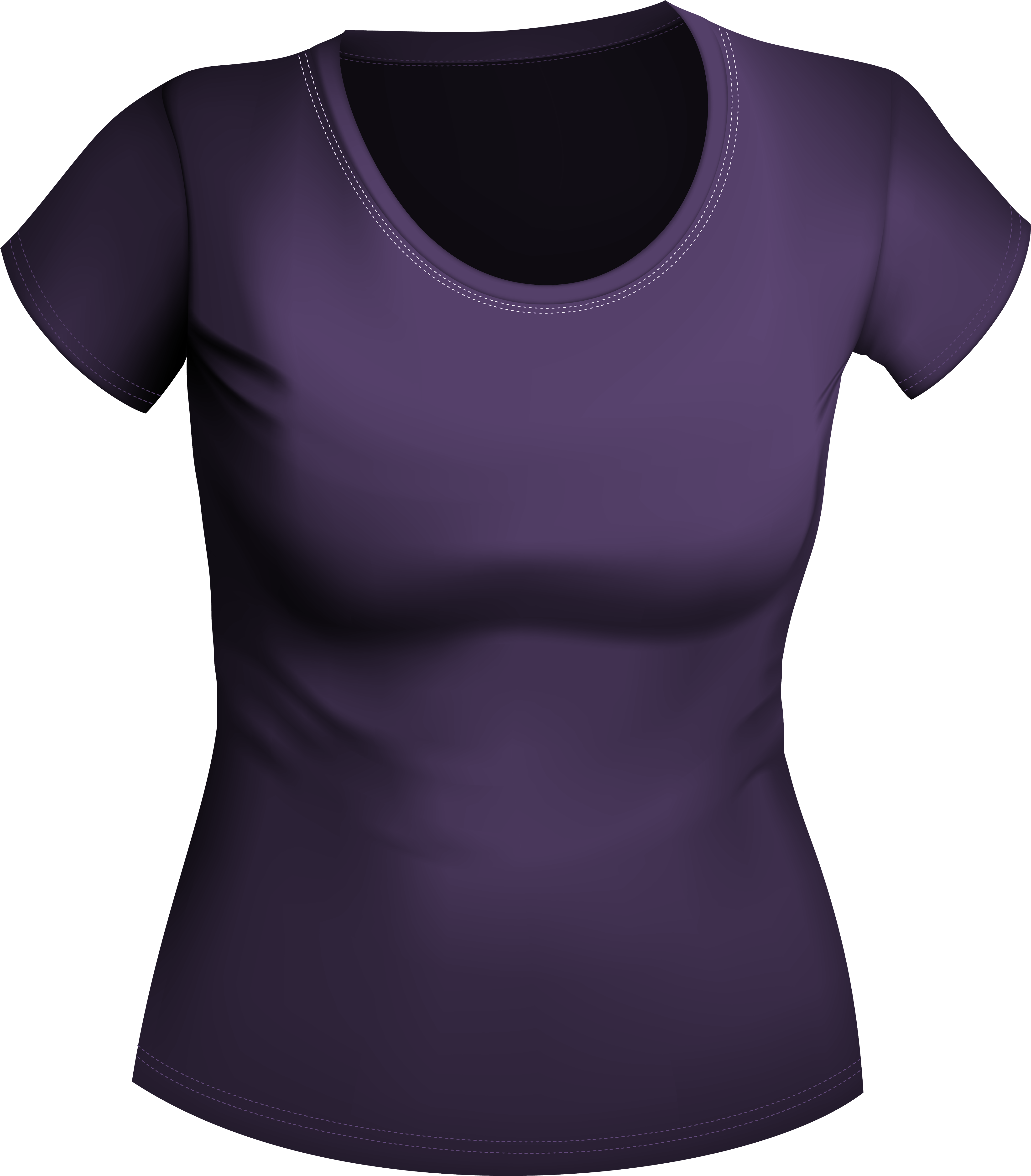 Female Purple Shirt Png Clipart Transparent Png Full Size Clipart