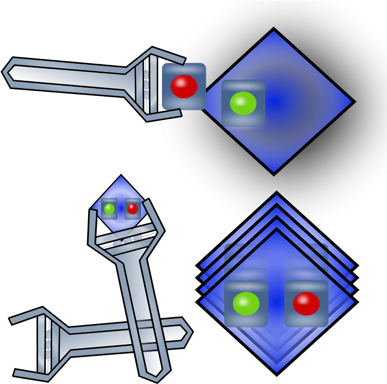 Free Development Factory Free Wrench Free Double Open Clipart (800x800), Png Download