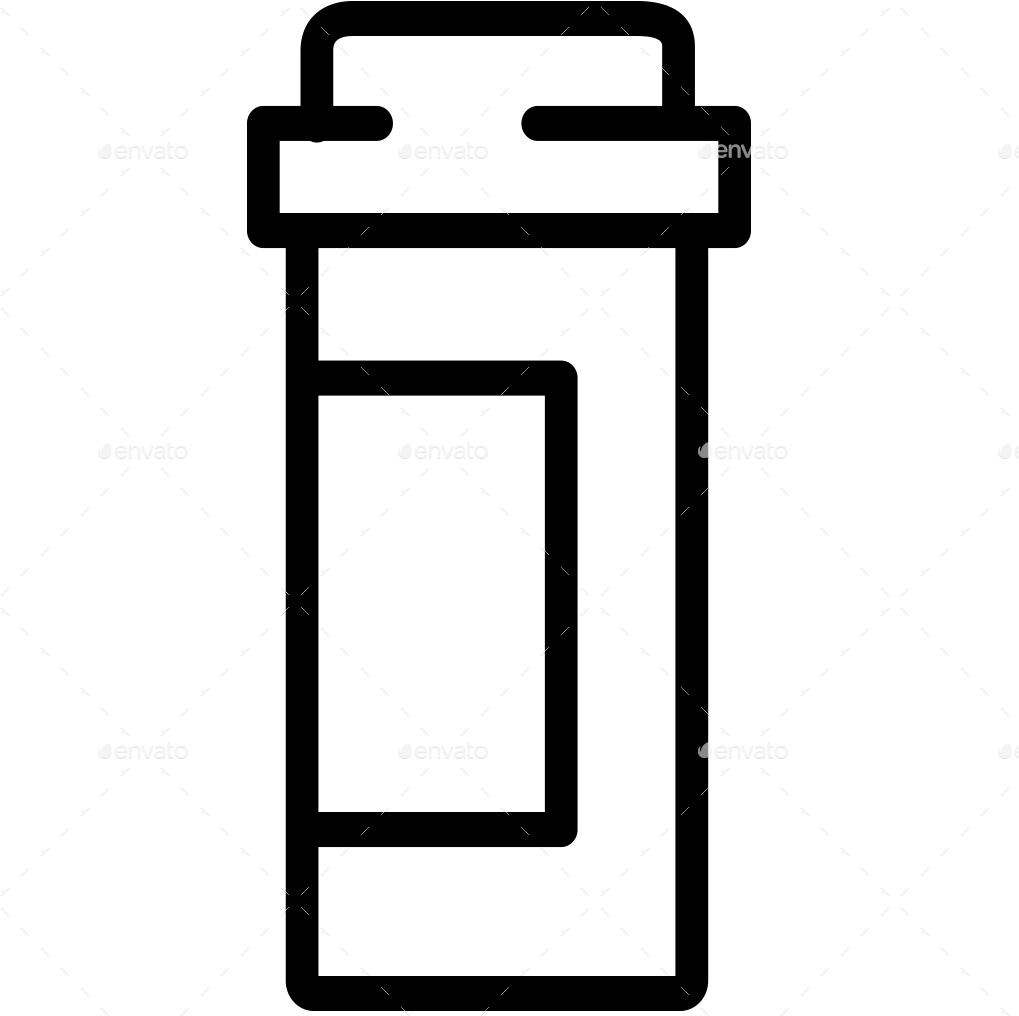 20 Medicine Drugs Pills Line Icon Clipart (1024x1024), Png Download