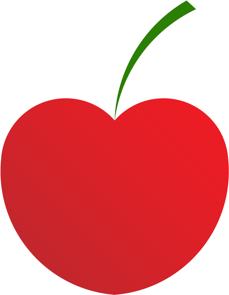 Cherry Heart Clipart (1000x1000), Png Download