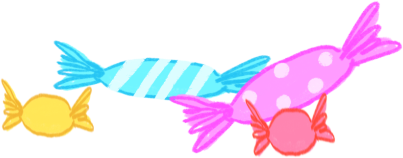 Candies Clipart (1030x496), Png Download