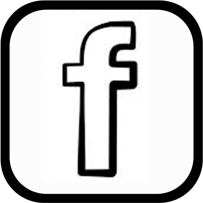 Facebook Png Black And White Clipart (700x700), Png Download