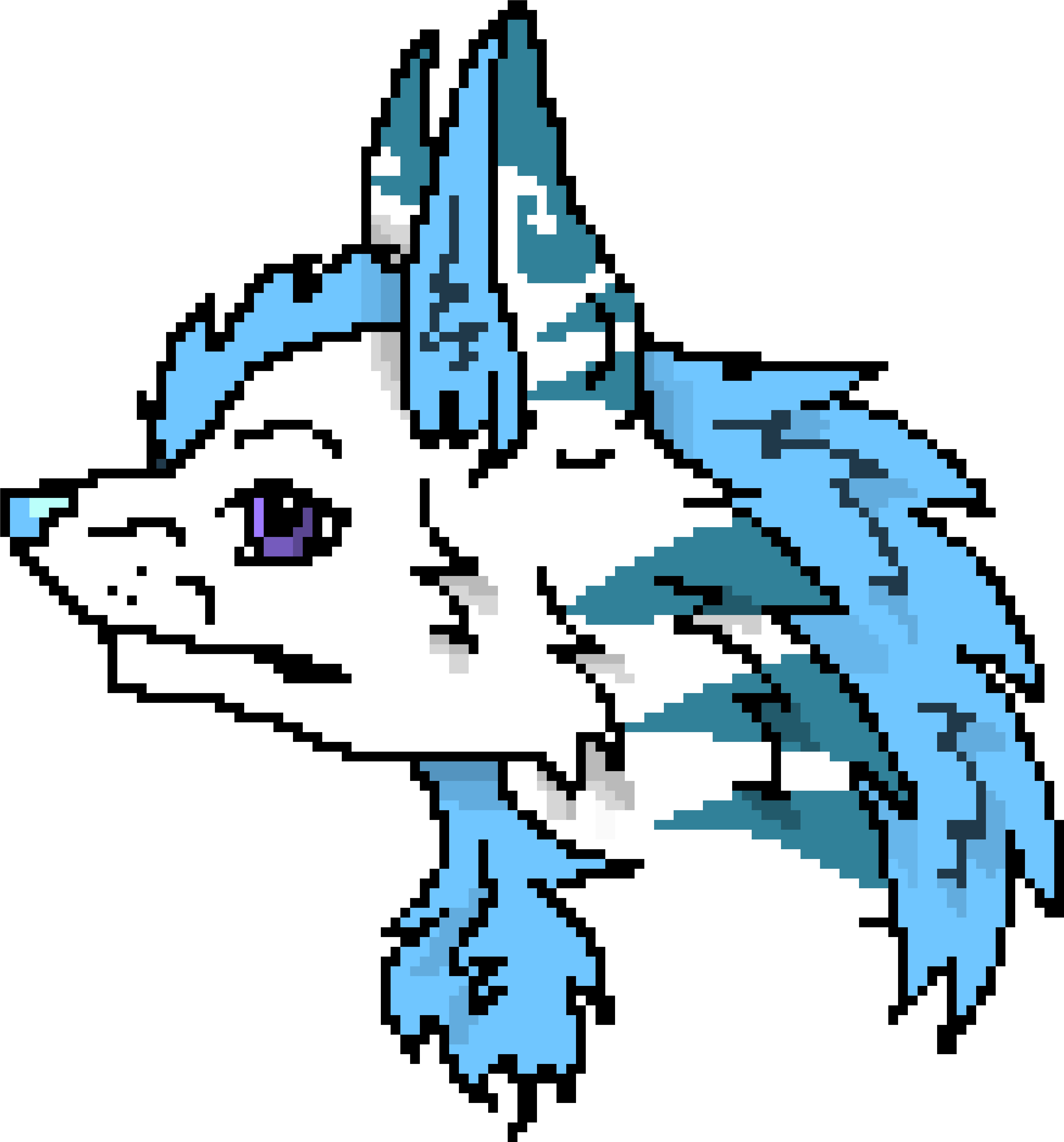 Tiger Wolf Clipart (5800x6000), Png Download