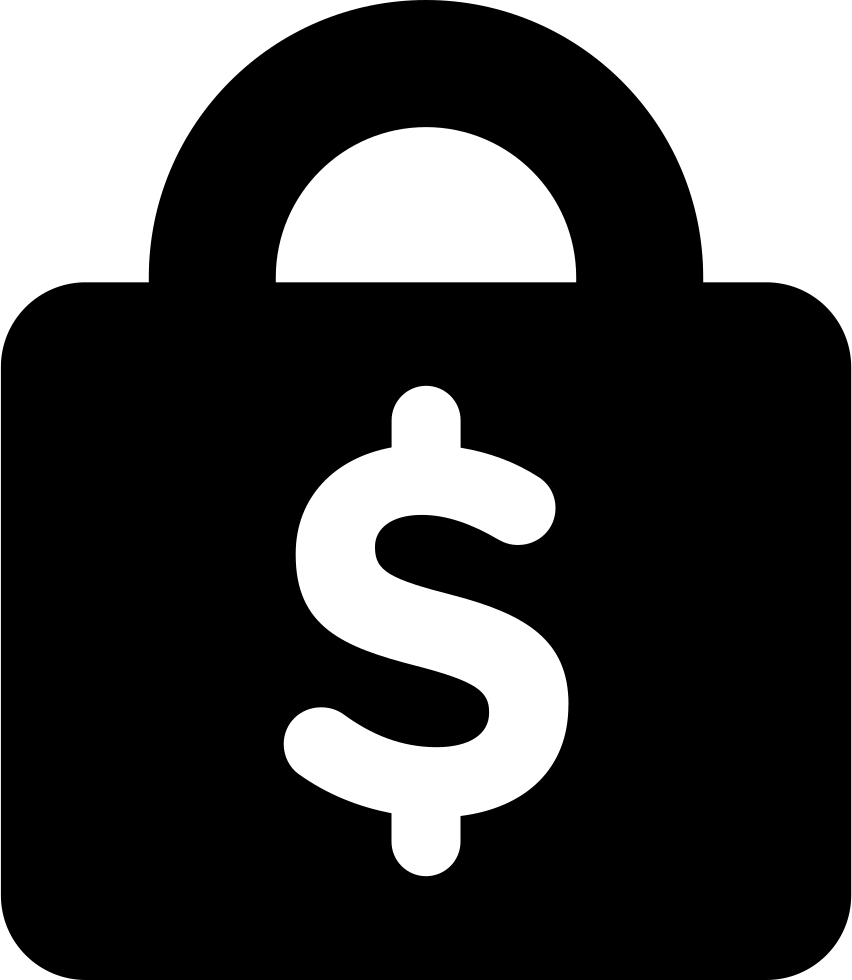 Dollar Sign Suitcase Comments Clipart (852x980), Png Download