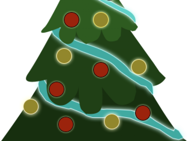 Classy Clipart Christmas Tree - Png Download (640x480), Png Download