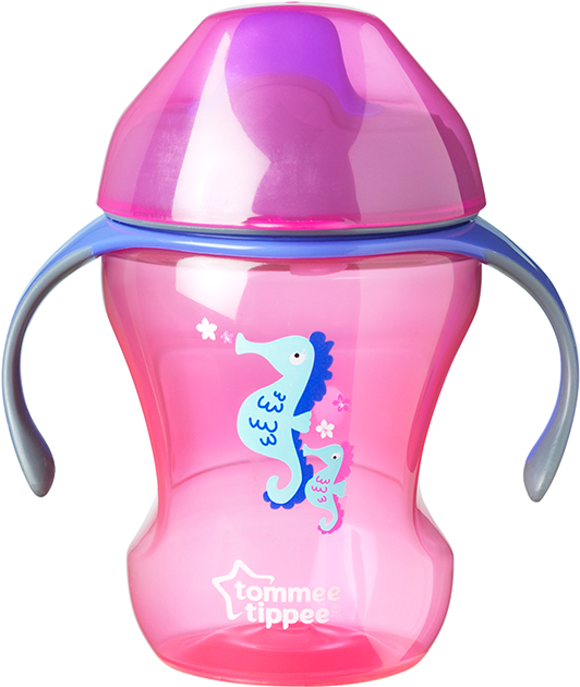 Trainer Sippee Cup, Pink, Sea Horse Clipart (800x800), Png Download