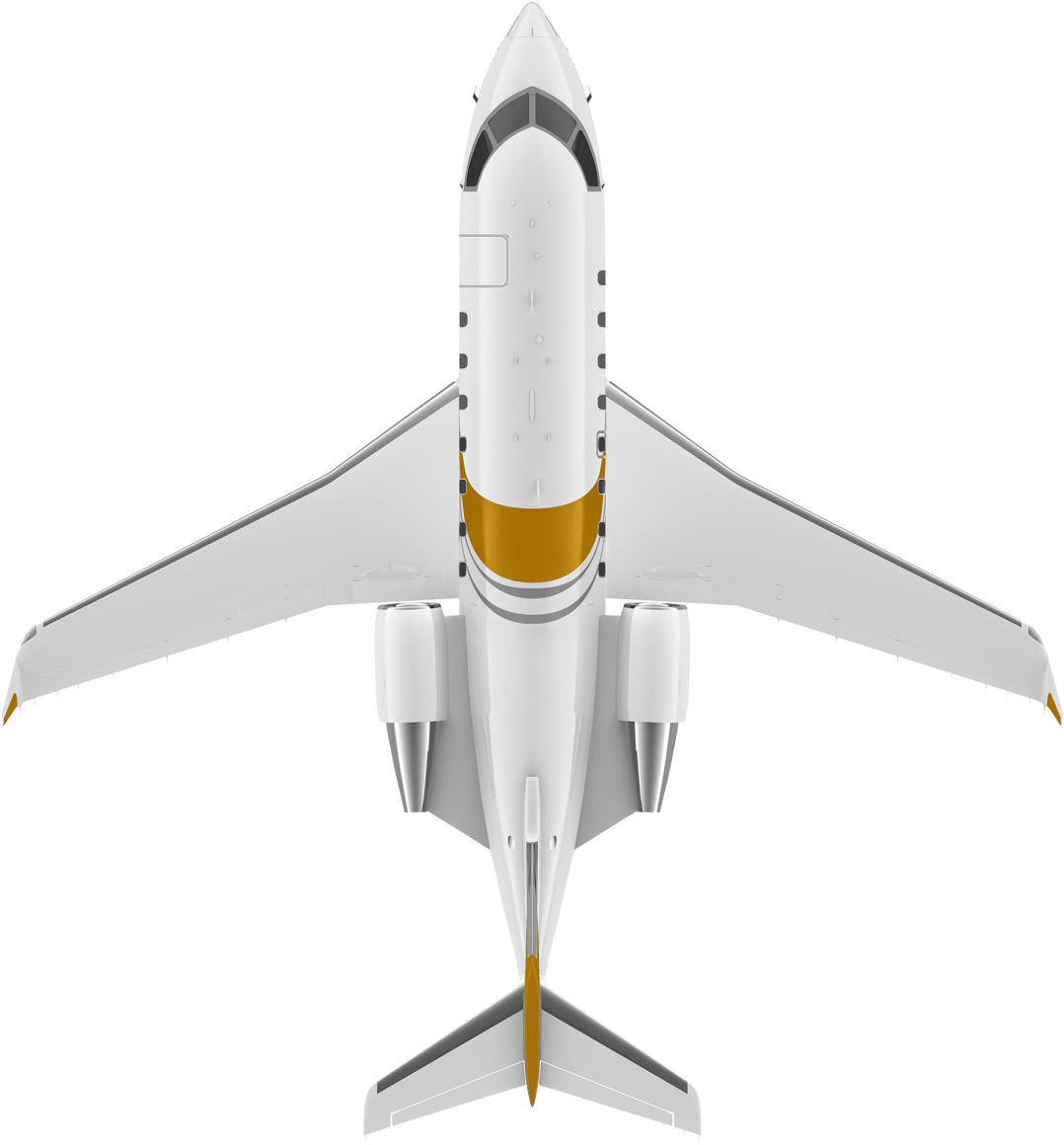 Challenger Bombardier Business Aircraft Clipart (1430x1430), Png Download